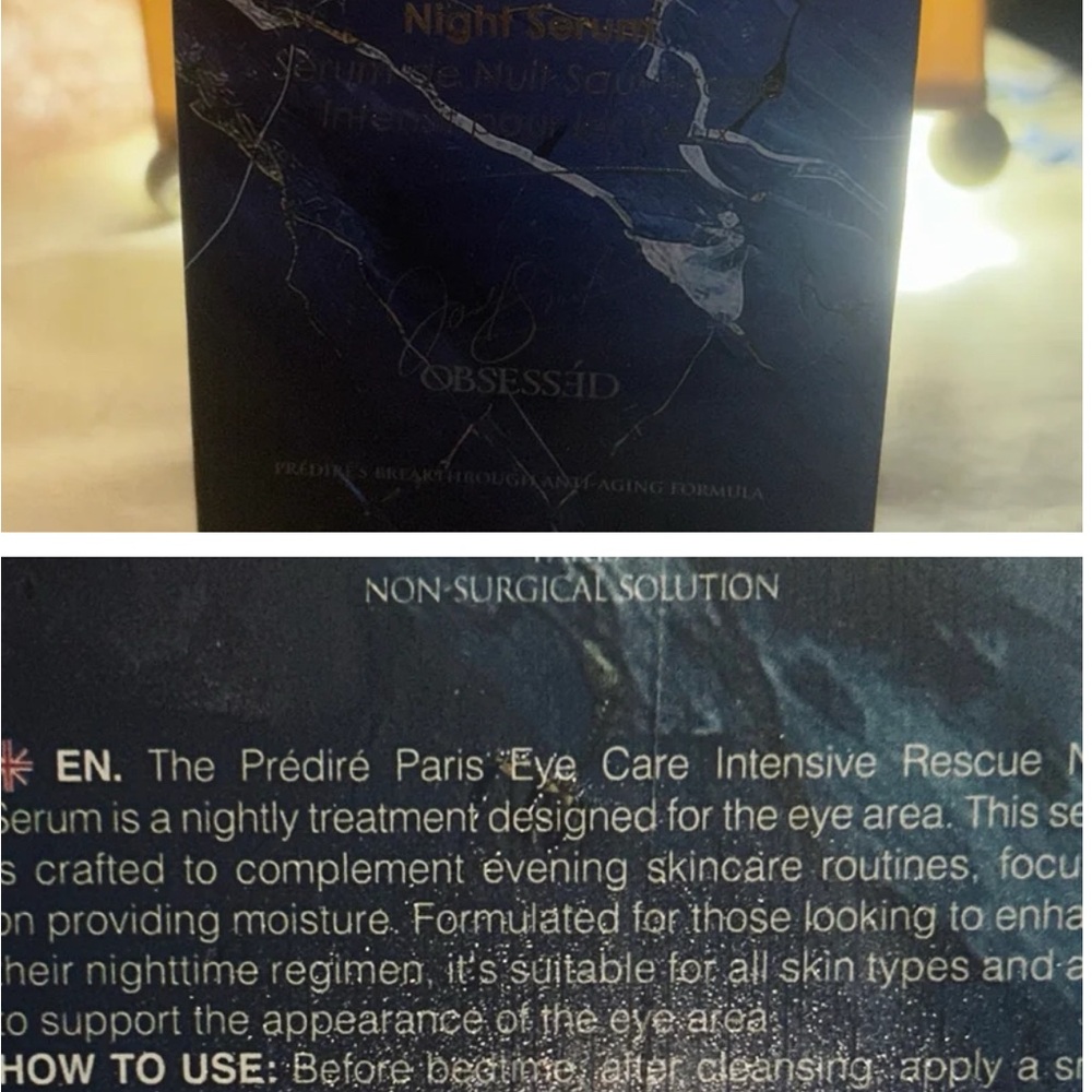 Blue Luxe Face Oil Premium Skincare Serum
